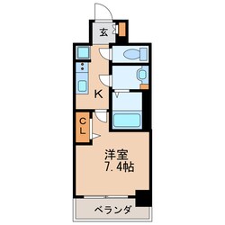 プレサンス ジェネ 新栄町駅前 葵の物件間取画像